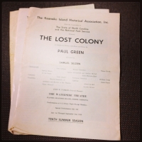 3 Lost Colony Programs (Featuring Andy Griffith)